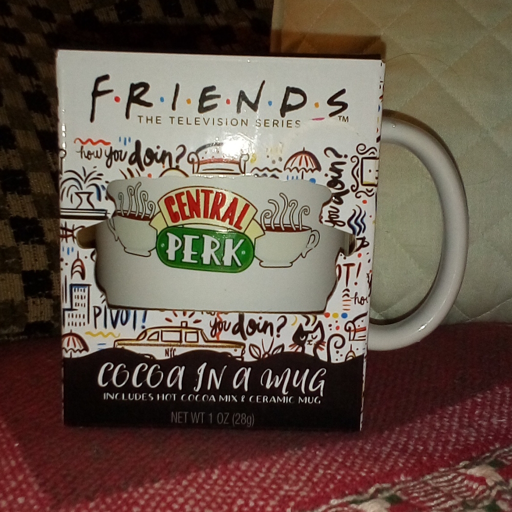 NEW! Friends Hot Cocoa and mug set